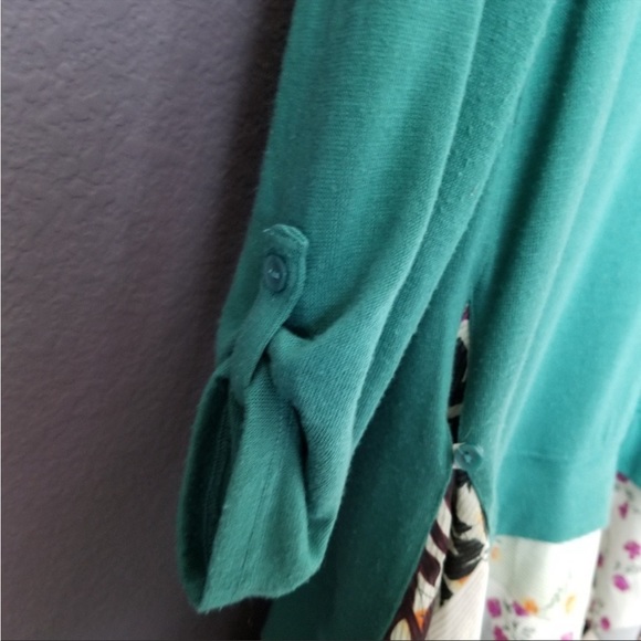 Anthropologie Little Yellow Button Layered Tunic small - Picture 6 of 6